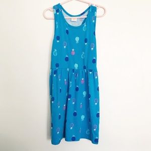 🖤3/$25 Gymboree Girls S(5-6) Blue Pineapple Dress